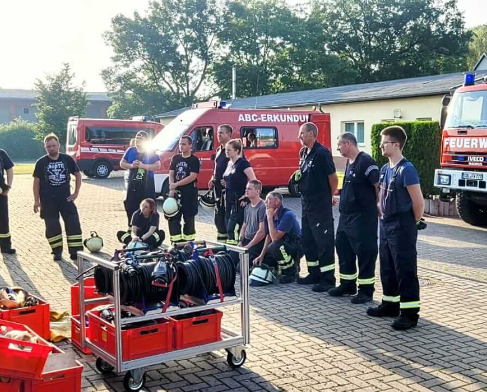 Ausbildung des Gefahrgutzuges