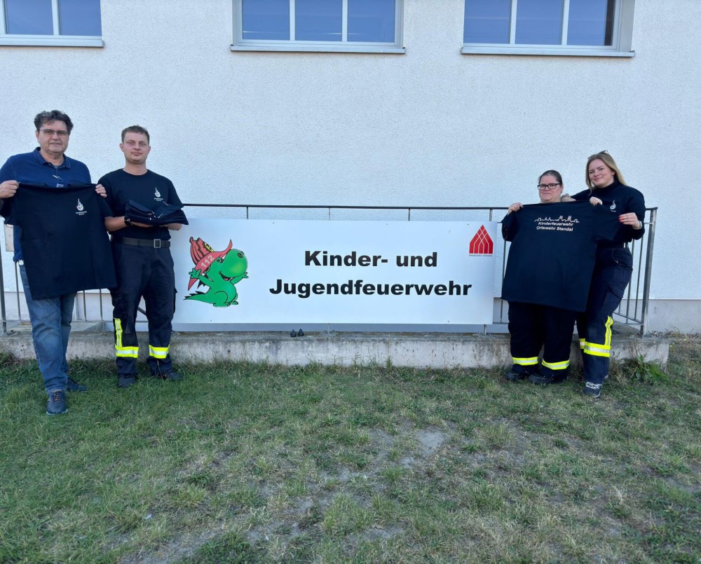 T-Shirt´s für die Betreuer der Kinderfeuerwehr